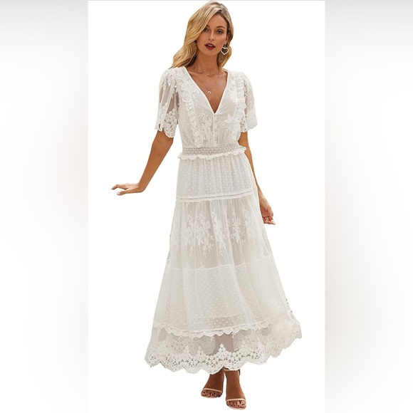 Perfect white dress - Picture 1 of 8